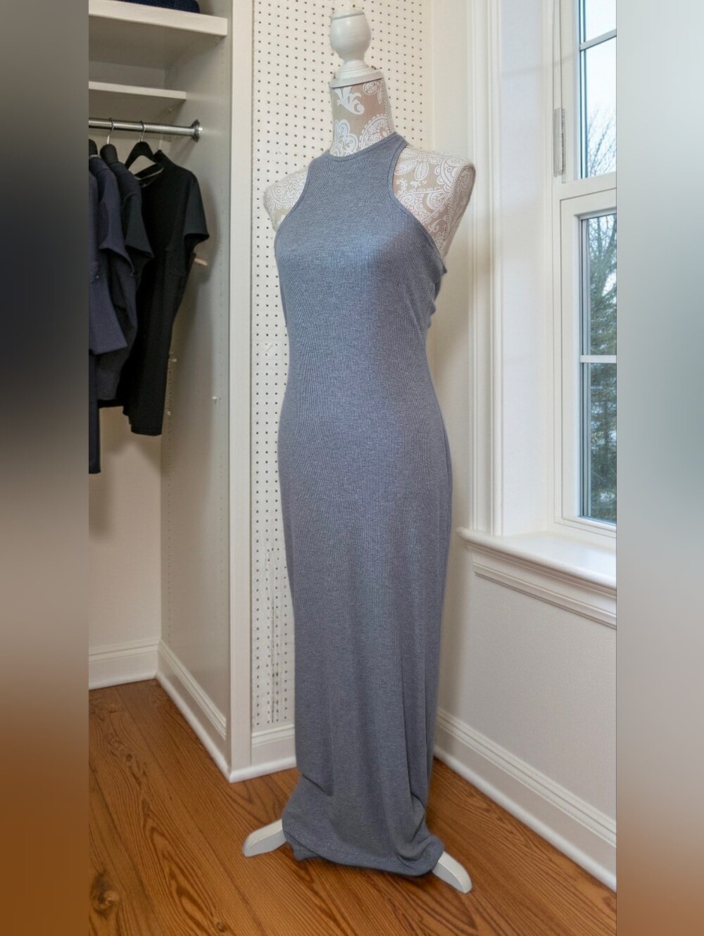 Skims Lounge Shimmer Racerback Dress Size XL